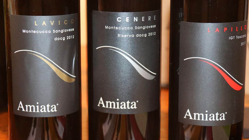 Amiata Wein aus der Toskana. Foto: Ellen Spielmann