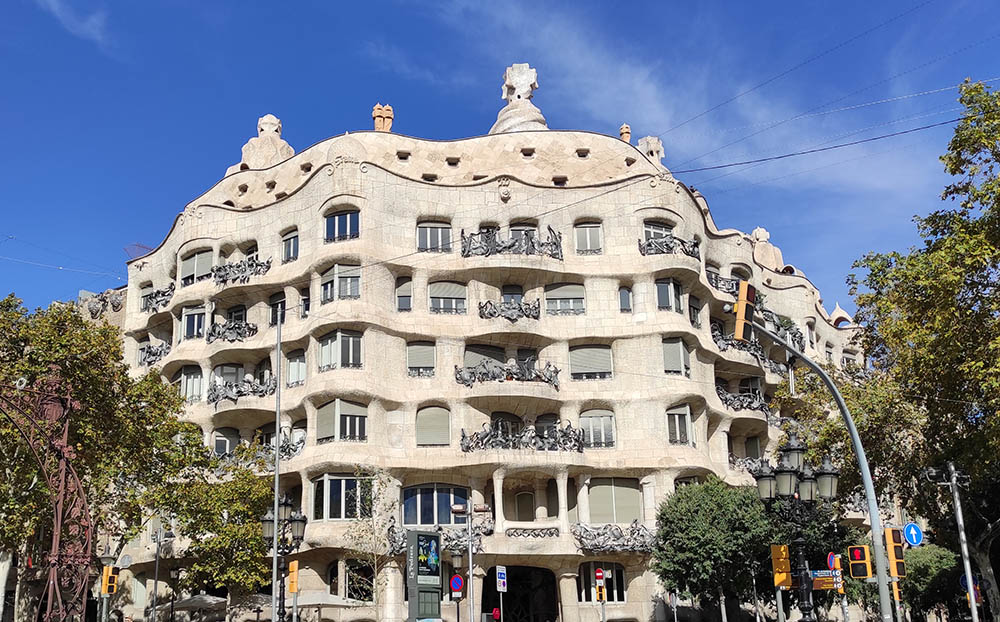 Casa Milà von Antoni Gaudí. Foto: Michael Schabacker
