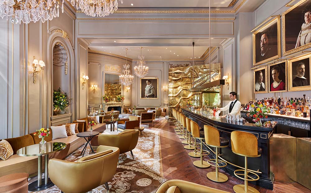 Die Pictura Bar: Opulenter Charme des Belle Époque. Foto: Mandarin Oriental Hotel Group
