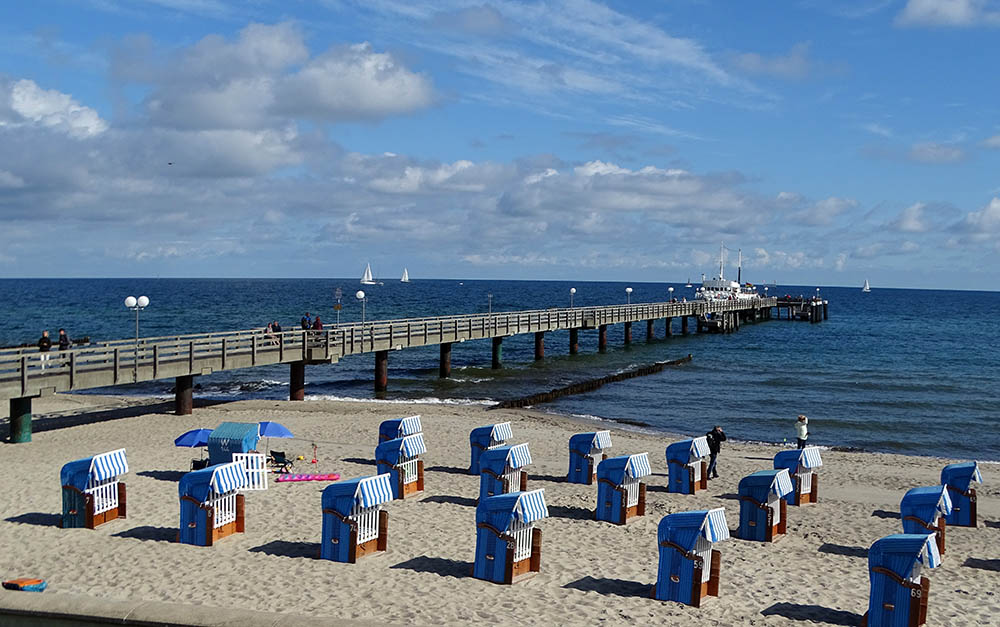 In Kühlungsborn befindet sich Deutschlands längste Strandpromenade. Foto: Carola Faber