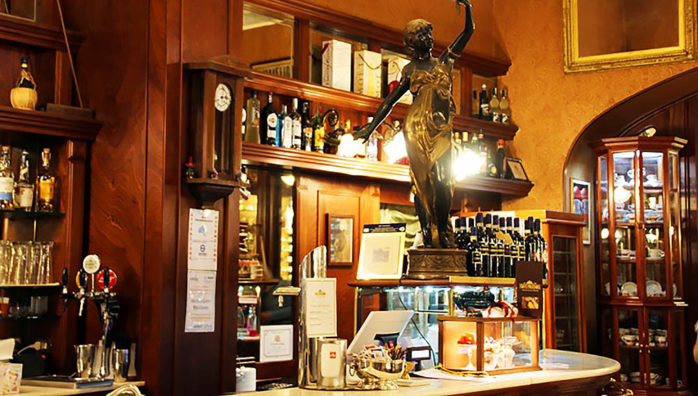 Antico Caffé/Ristorante Poliziano. Foto: Ellen Spielmann
