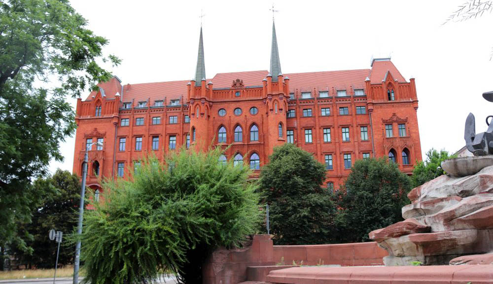 Das Rote Rathaus in Stettin. Foto: Ellen Spielmann
