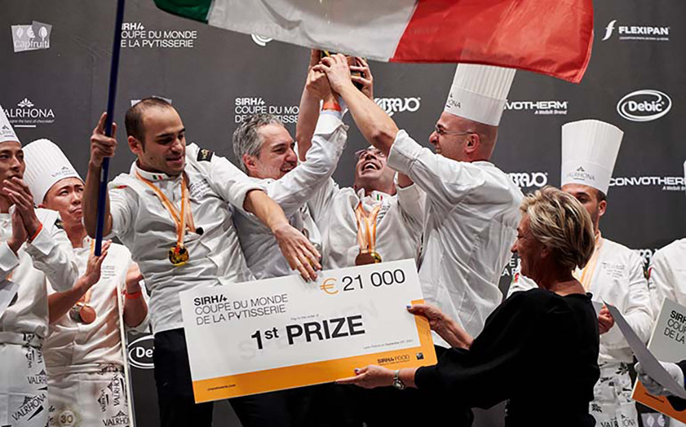Die Sieger: Team Italien! Foto: SIRHA Lyon 2021