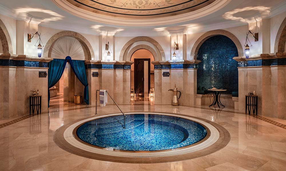 Der exklusive Spa ist im marokkanischen Design gehalten. Foto: One&Only / Claire Higgins