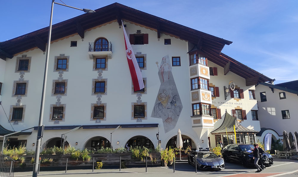 Das Hotel Schwarzer Adler, 1. Adults Only in Kitzbühel. Foto: Michael Schabacker