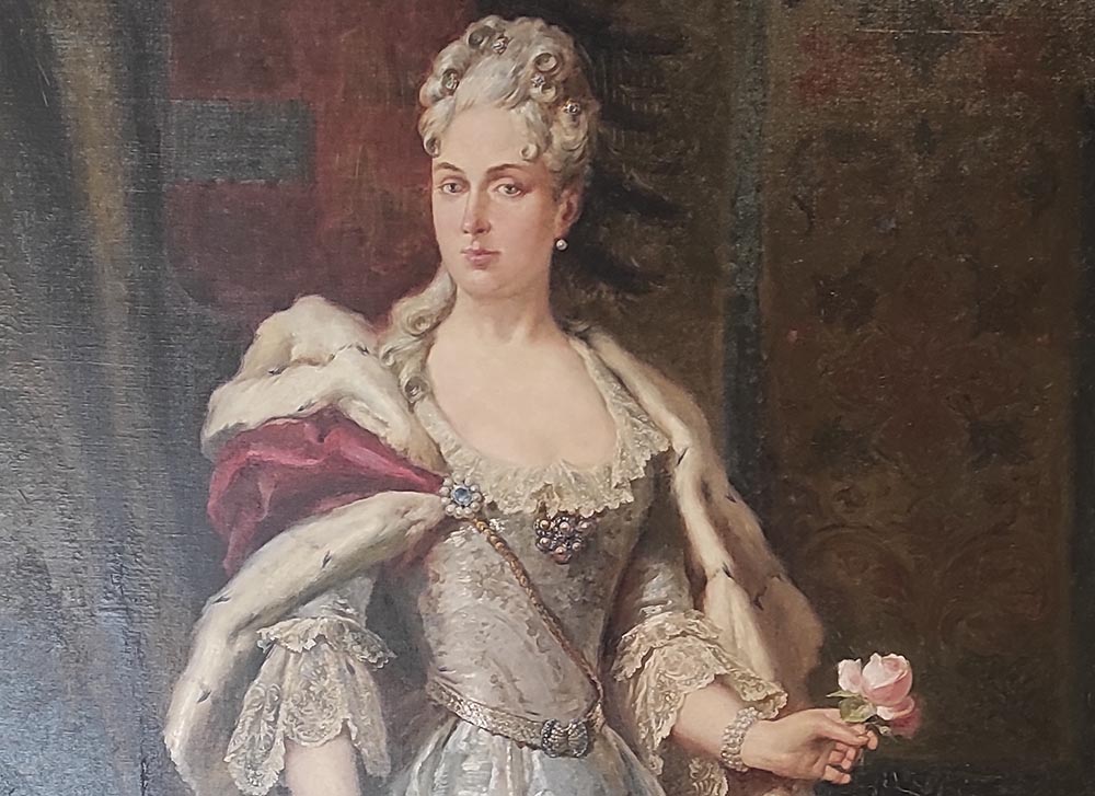 Porträt von Elisabeth Christine von Braunschweig Wolfenbüttel. Foto: Michael Schabacker