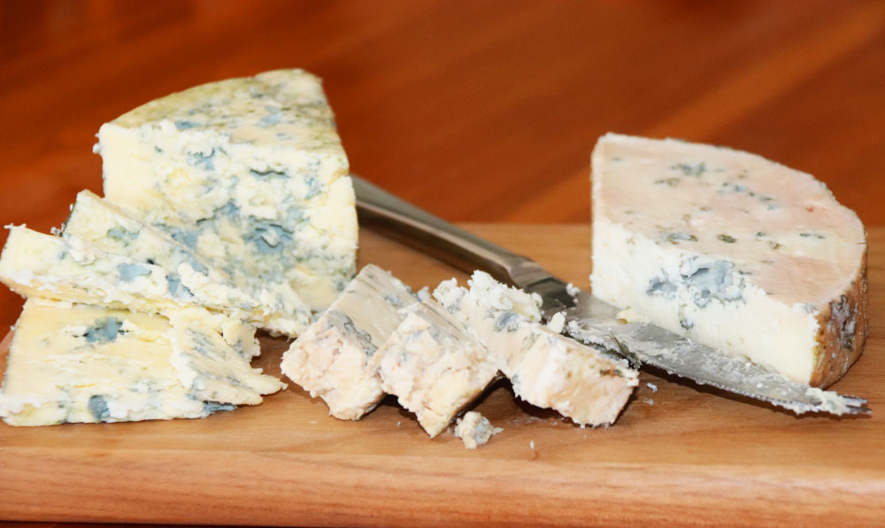 Gourmetkäse: Cashel Blue Cheese. Foto: Ellen Spielmann