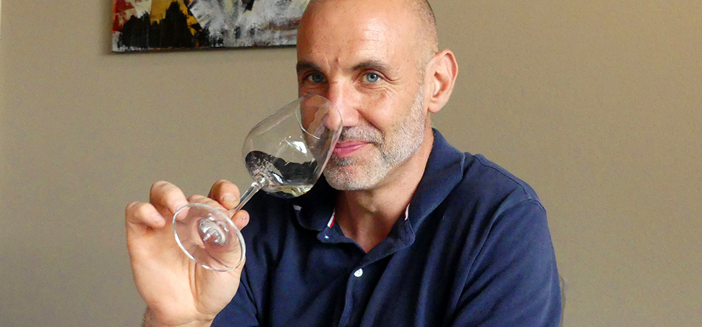 Florian Lauer vom Weingut Peter Lauer. Foto: Carola Faber