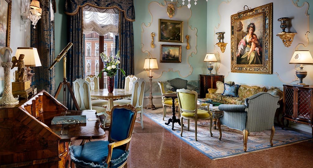 Suite im Gritti Palace: Opulenz. Foto: Gritti Palace, Luxury Collection Hotels