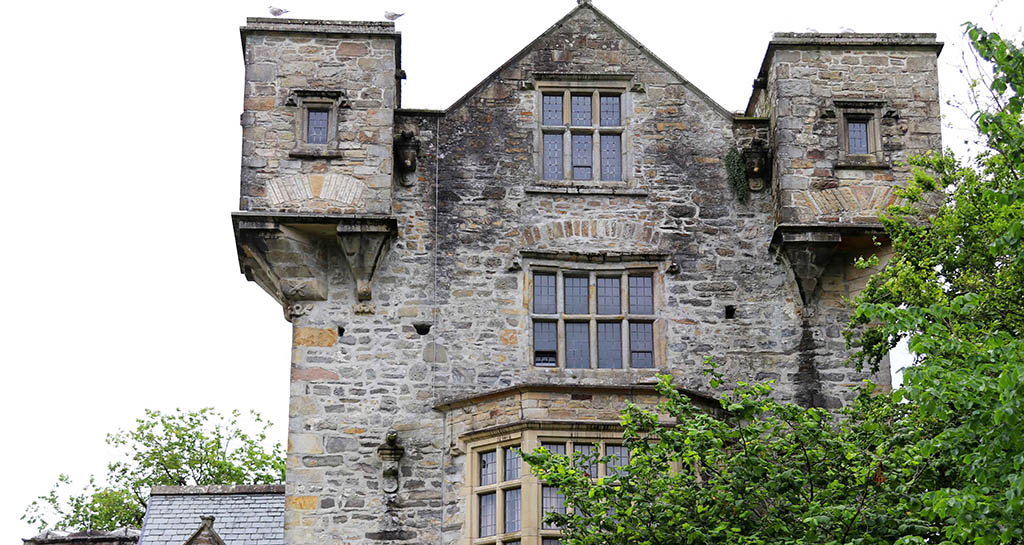 Teil von Donegal Castle, einem Tower House (Burg) aus dem 15. Jahrhunder. Foto: Ellen Spielmann