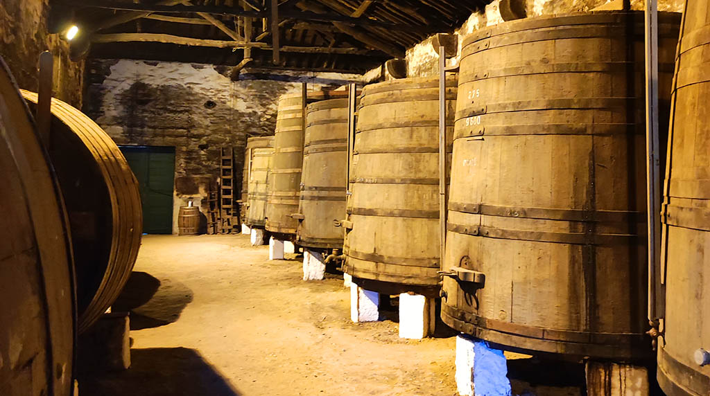 Typischer Keller in der Region zur Portweinherstellung. Foto: Thomas Hauer
