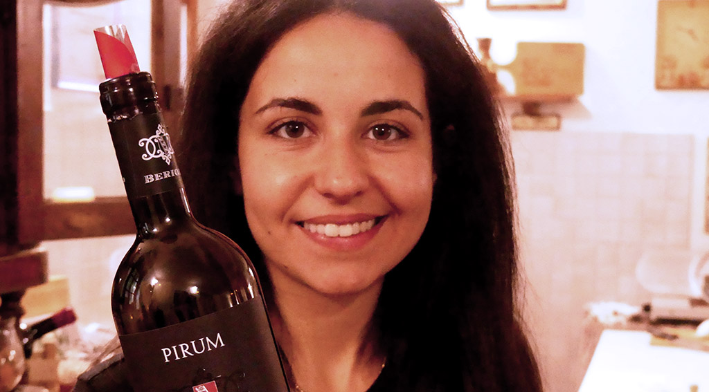 Irene Rossi von der Weinkellerei Berioli. Foto: Carola Faber