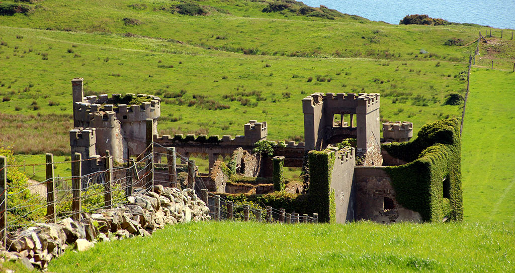 Die Ruine von Clifden Castle. Foto: Ellen Spielmann