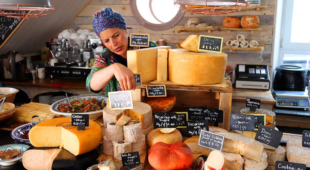 Stadt Tralee: The Little Cheese Shop in der Stadt. Foto: Ellen Spielmann