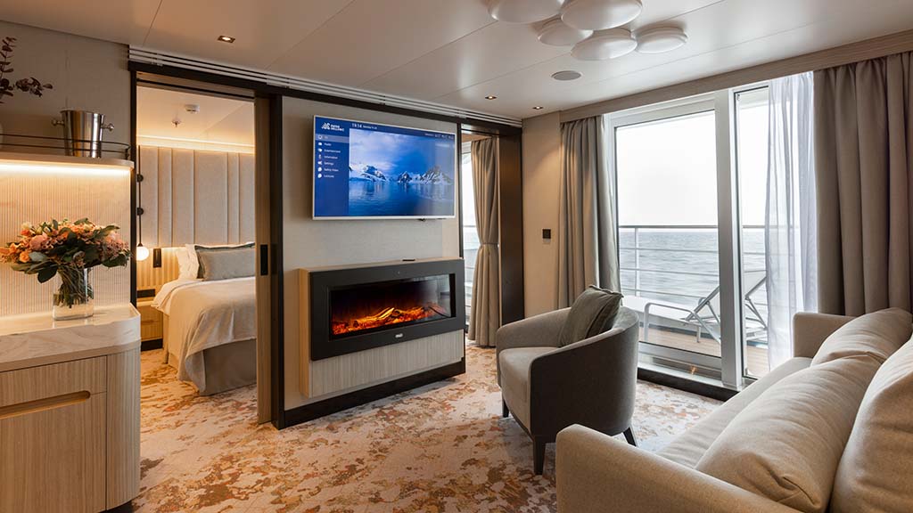Kabinen und Suiten des Schiffes bieten viel Platz. Foto: Swan Hellenic