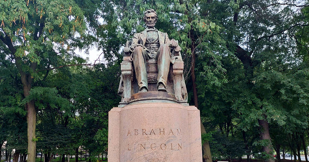 Abraham Lincoln Denkmal des Bildhauers Augustus Saint-Gaudens. Foto: Michael Schabacker