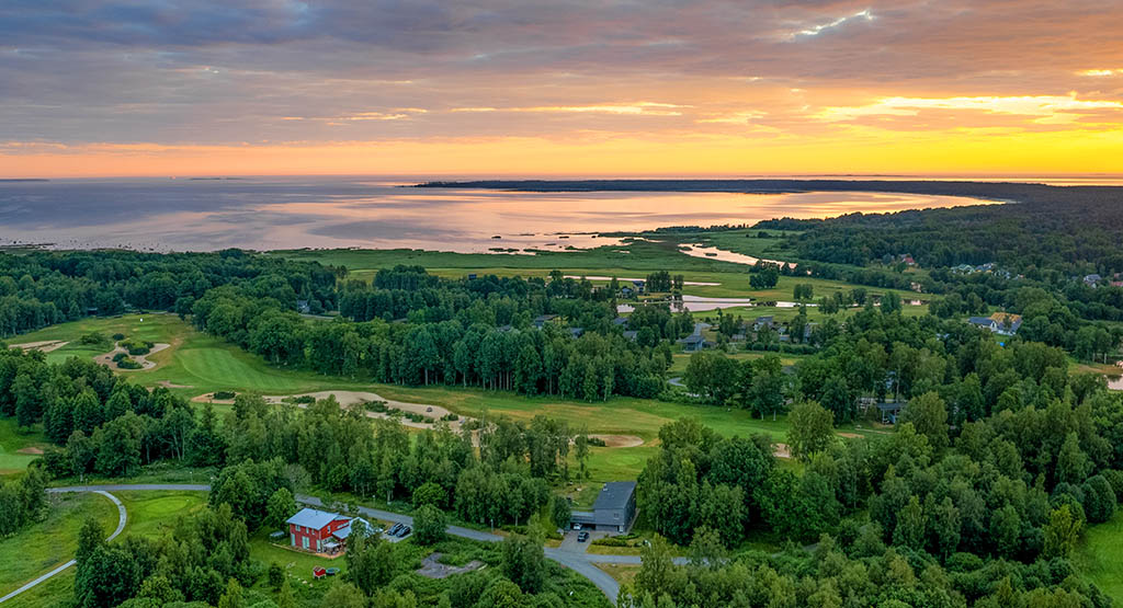 Luftaufnahme des Estonian Golf & Country Club. Foto: Estonian Golf & Country Club