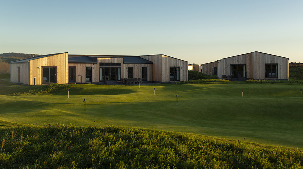 Lodges am Dundonald Links. Foto: Dundonald Links