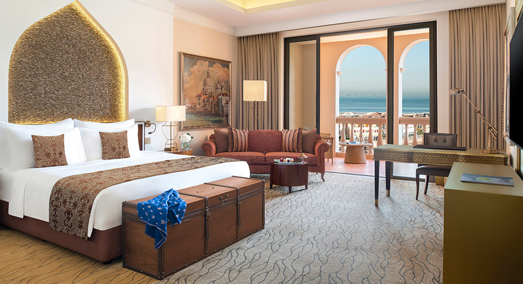 Alle Zimmer verfügen über Terrassen oder Balkone. Foto: Kempinski Hotels