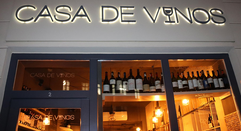 Weinhandlung Casa de Vinos. Foto: Ellen Spielmann