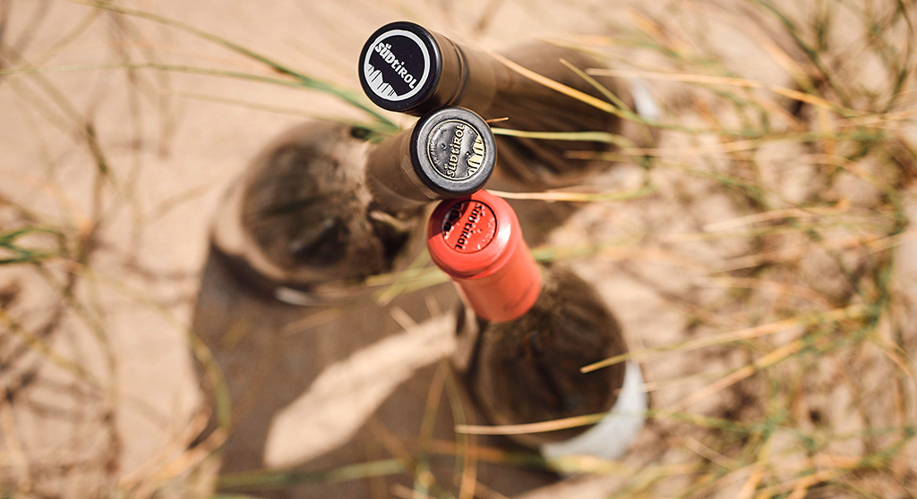 Die Frische Südtirols zu Gast an der Nordsee auf Sylt. Foto: Südtirol Wein/Christine Rau