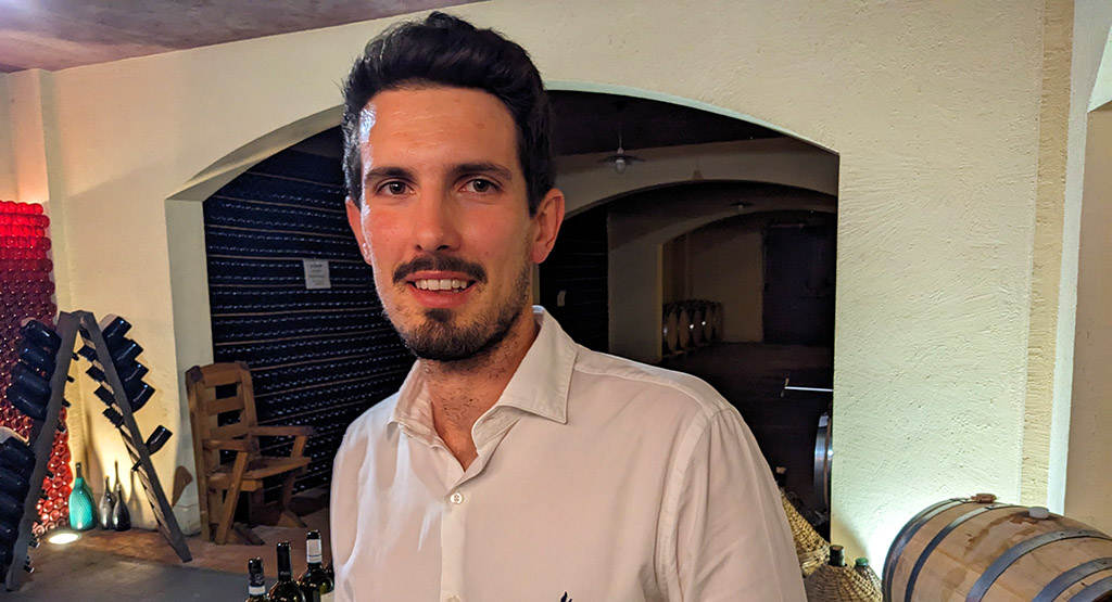 Alessandro Piccinin vom Weingut Carline. Foto: Carola Faber