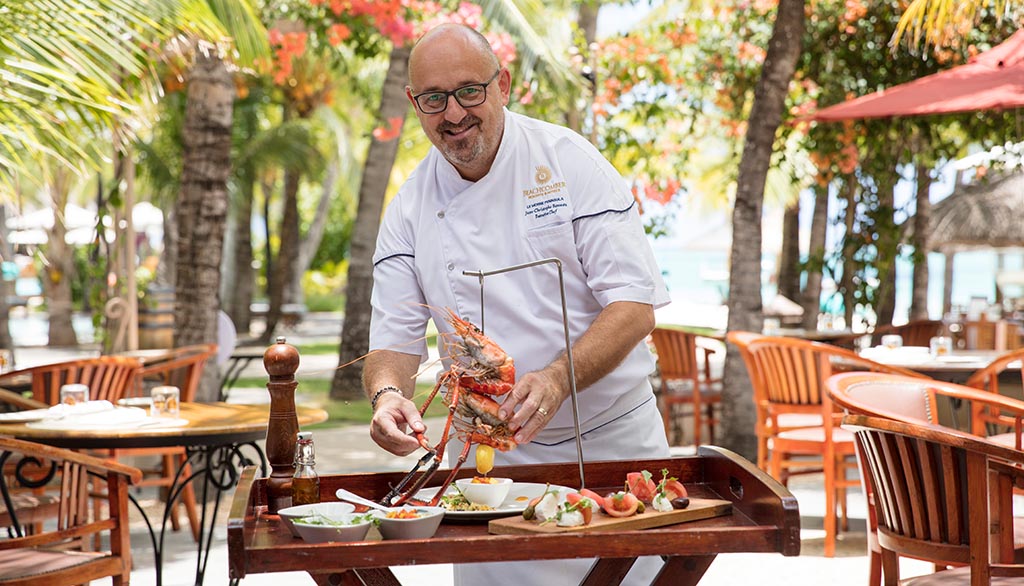 Executive Chef Jean-Christophe Basseau. Foto: Beachcomber Resorts & Hotels