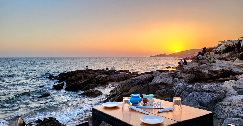 Abendstimmung und den Blick auf den Atlantik schweifen lassen. Foto: Christian Euler