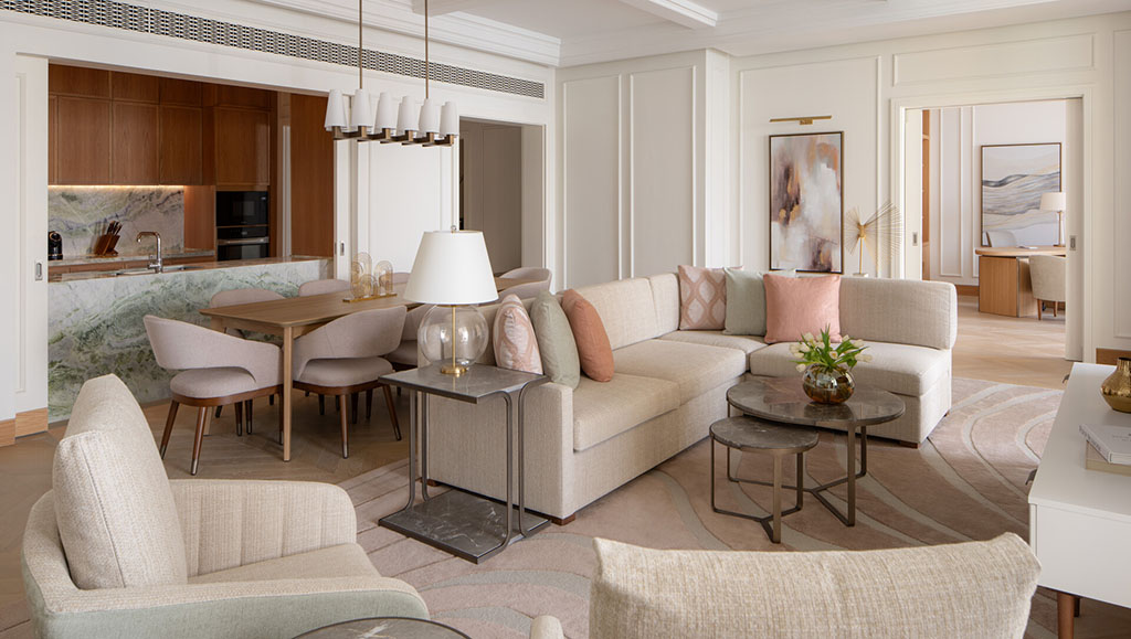 Die Apartments sind alle mit Wohnküchen ausgestattet. Foto: Four Seasons