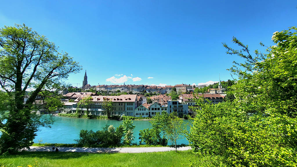 Von der Aare umschmeichelt. Foto: Christian Euler