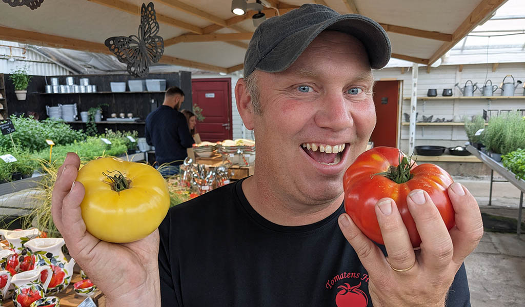 Patrik Andersson aus dem Tomatens Hus. Foto: Carola Faber