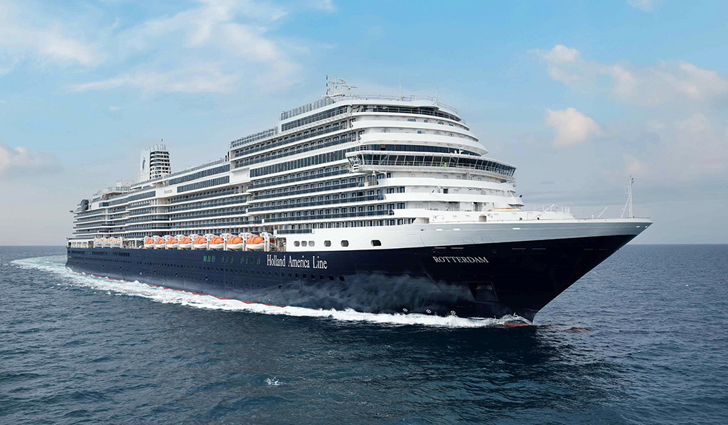 Die „Rotterdam“. Foto: Holland America Line