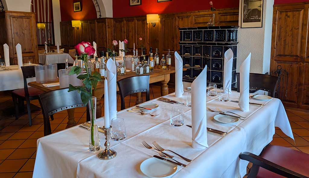 Im Restaurant „Jean". Foto: Carola Faber