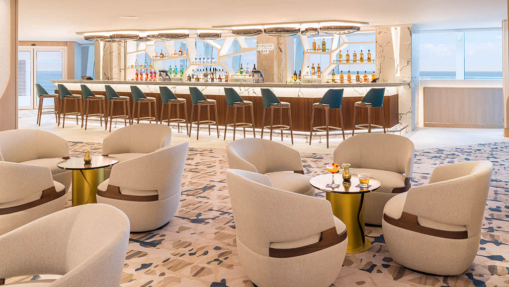 Die Belvedere Bar. Foto: NCL Norwegian Aqua