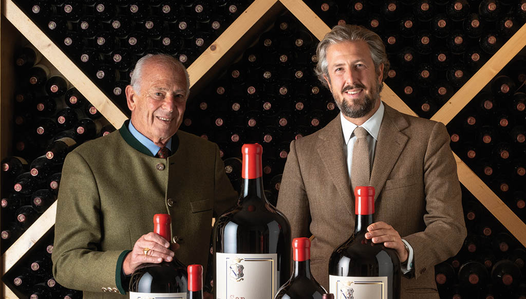 Marchese Carlo Guerrieri Gonzaga und Marchese Anselmo Guerrieri Gonzaga. Foto: Tenuta San Leonardo