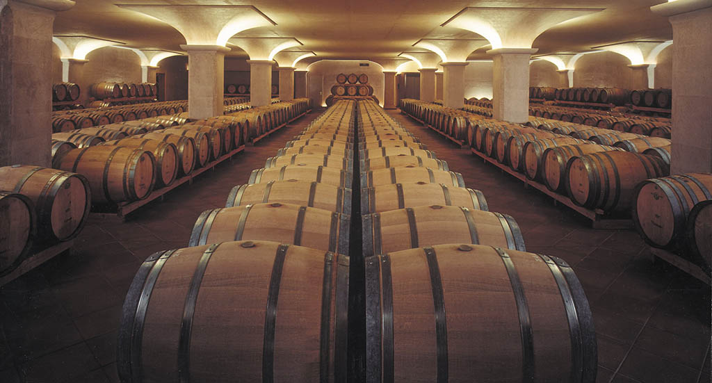 Weinkeller des Weinguts. Foto: Tenuta San Leonardo