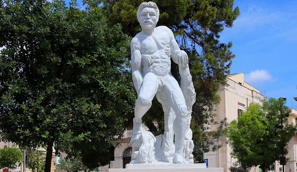 „Talos" von dem Bildhauer Max (Massimiliano) di Goia. Foto: Ellen Spielmann
