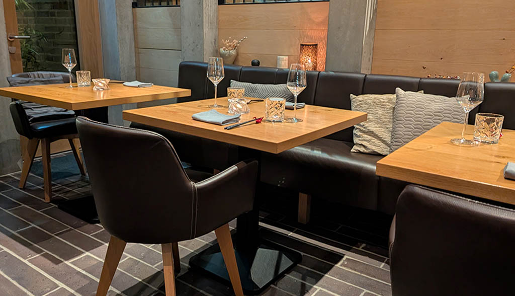 Im Gastraum des ICHI Japanese Fine Dining. Foto: Carola Faber