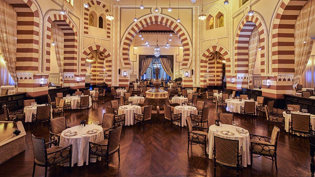 Das im maurischen Stil errichtete Restaurant 1902. Foto: Sofitel