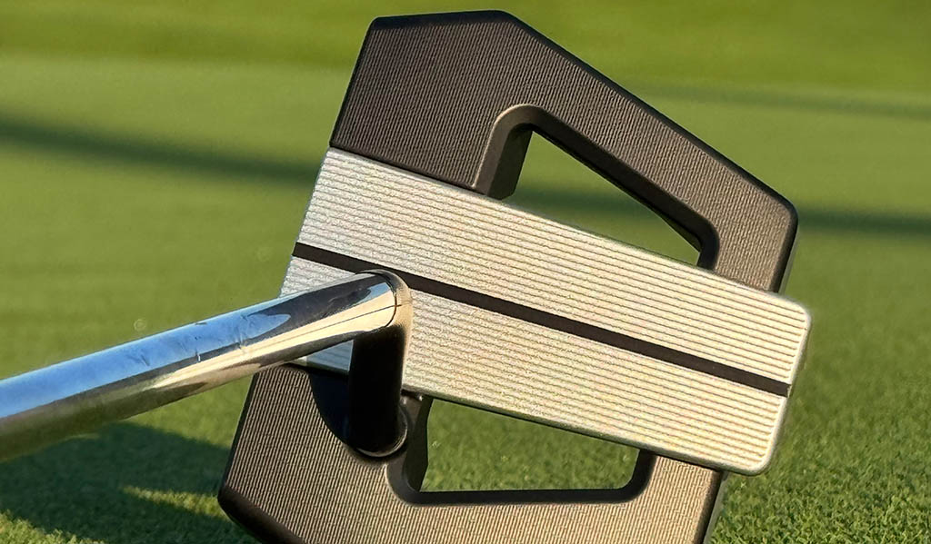 Der PXG Allan: Die Schlagfläche ist pyramidenförmig gefräst. Foto: Parsons Xtreme Golf (PXG)