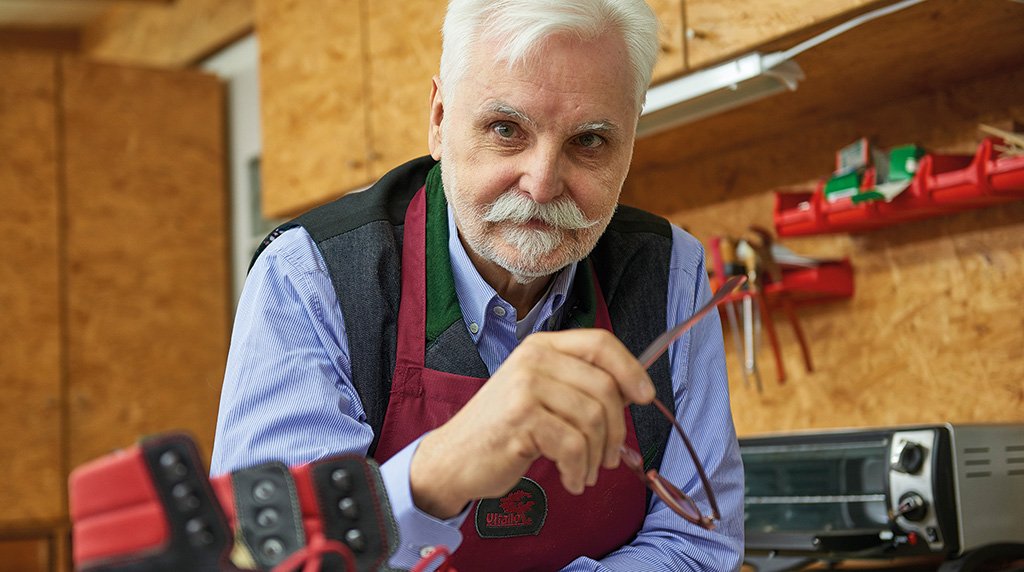 Friedrich Hackner. Foto: Schuhmanufaktur Hackner