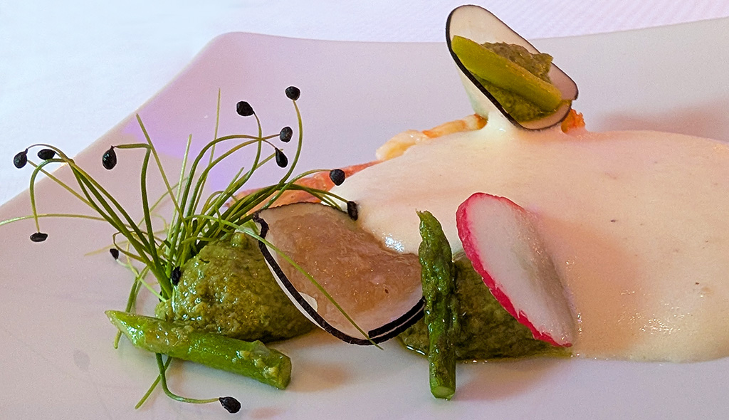 Im Restaurant Kökken: Kaisergranat. Foto: Carola Faber