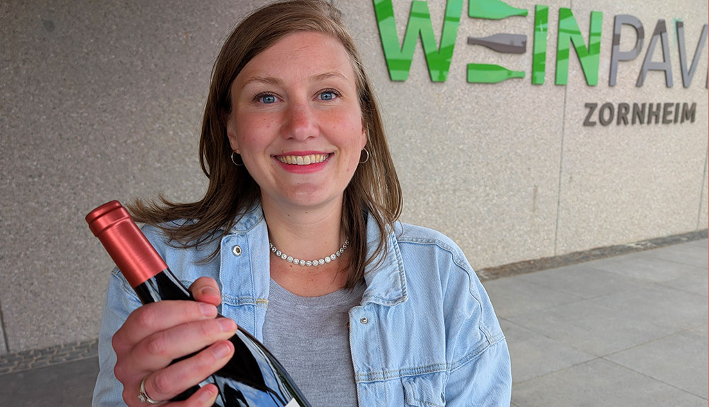 Martina Bernhard-Fazzi vom Weingut Bernhard. Foto: Carola Faber