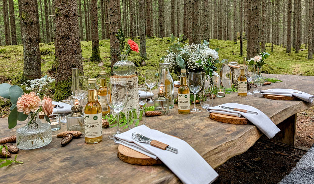 Gourmet-Restaurant in der Natur. Foto: Carola Faber