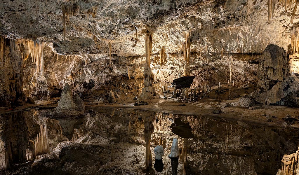 In den Punkva-Höhlen in der Nähe von Brünn. Foto: Carola Faber