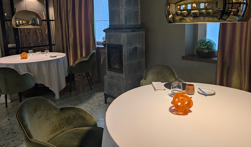 Gastraum des Ristorante Gourmet 1905. Foto: Carola Faber