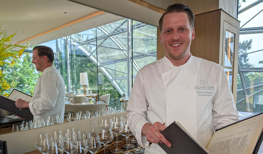 Chefkoch Simon Wagner. Foto: Carola Faber
