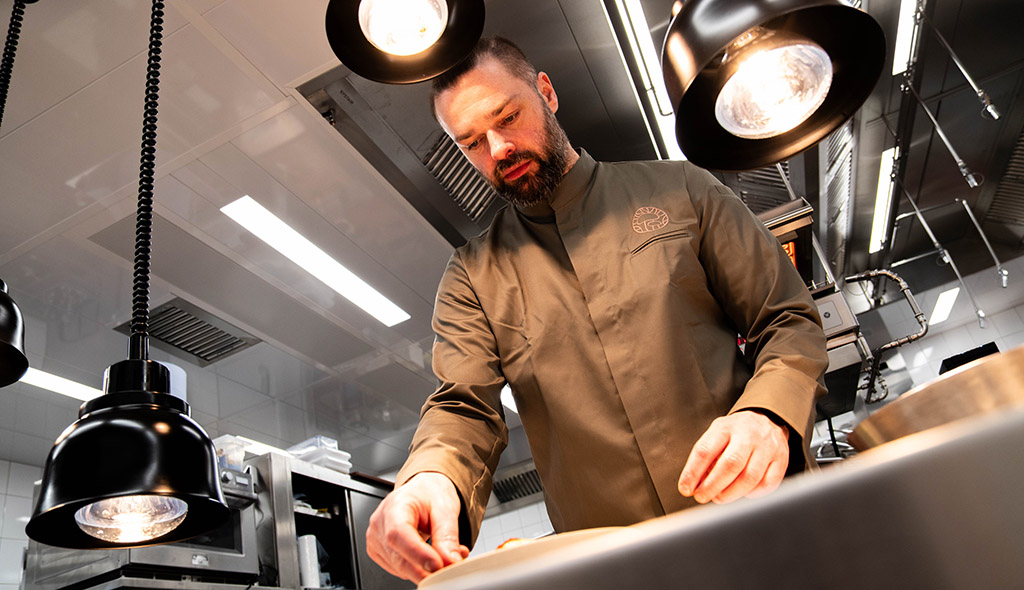 Küchendirektor Falk Richter. Foto: Tim Lunkenheimer