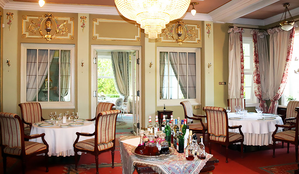 Restaurant in der Villa Rezydencja im Willa Park. Foto: Jürgen Sorges