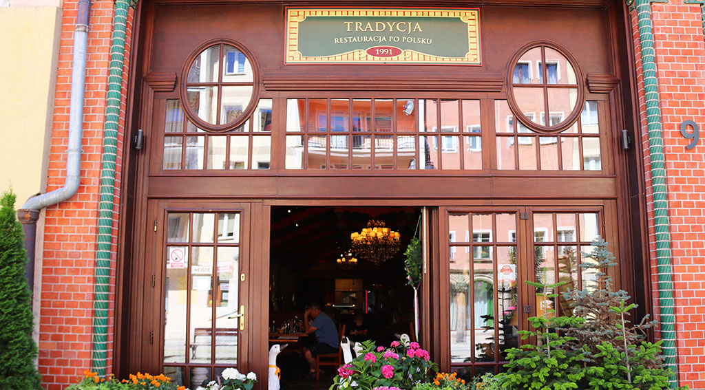 Das Restaurant Tradycja. Foto: Jürgen Sorges